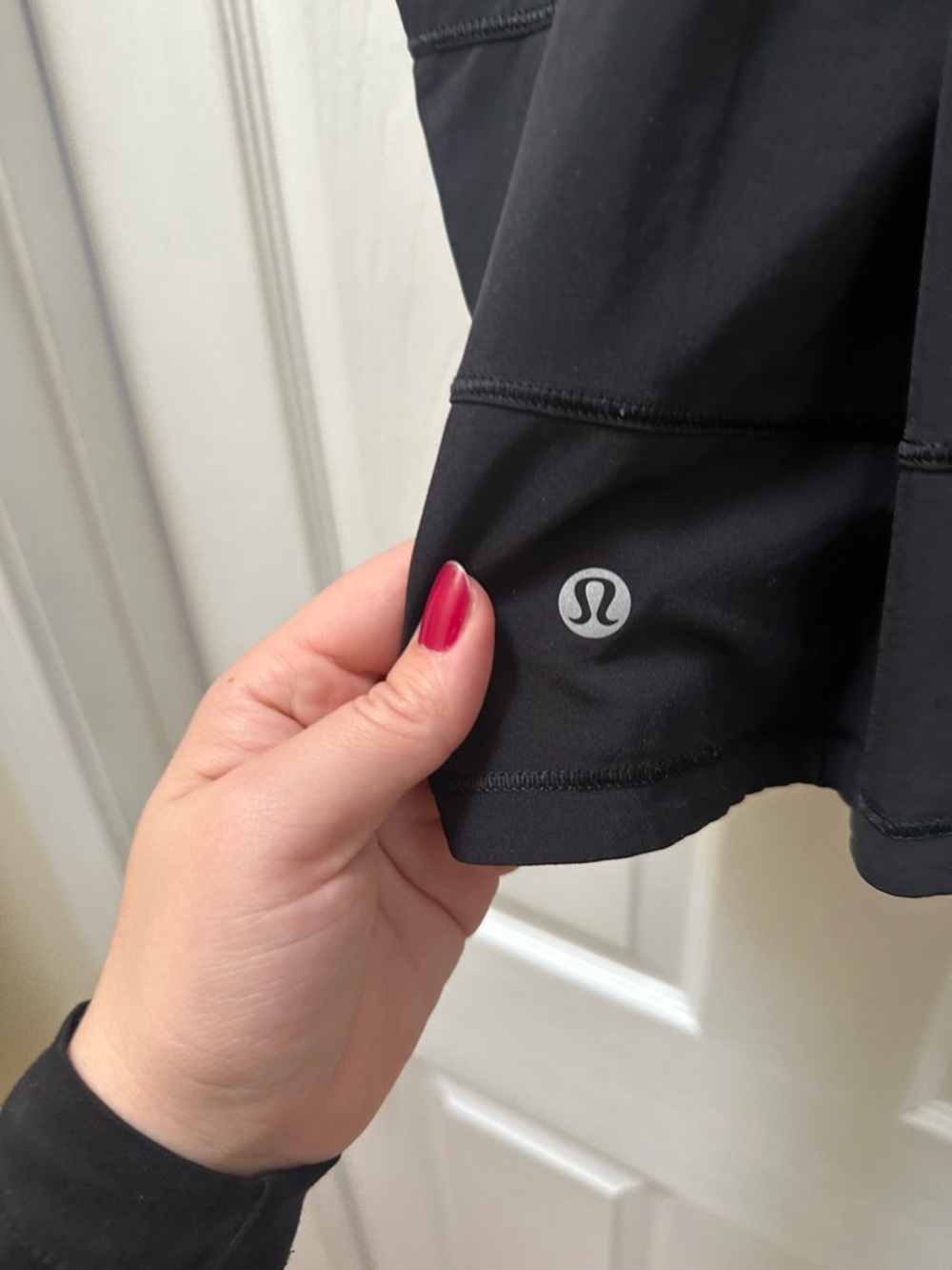 Lululemon Pace Rivale Black Skort skirt Tennis Golf 8 - Picture 5 of 8